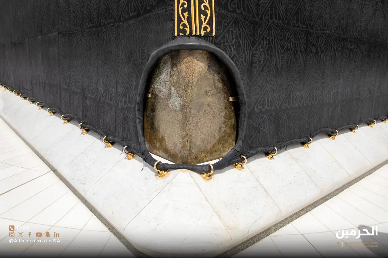 The Yemeni Corner, the southwestern part of the Noble Ka’bah
