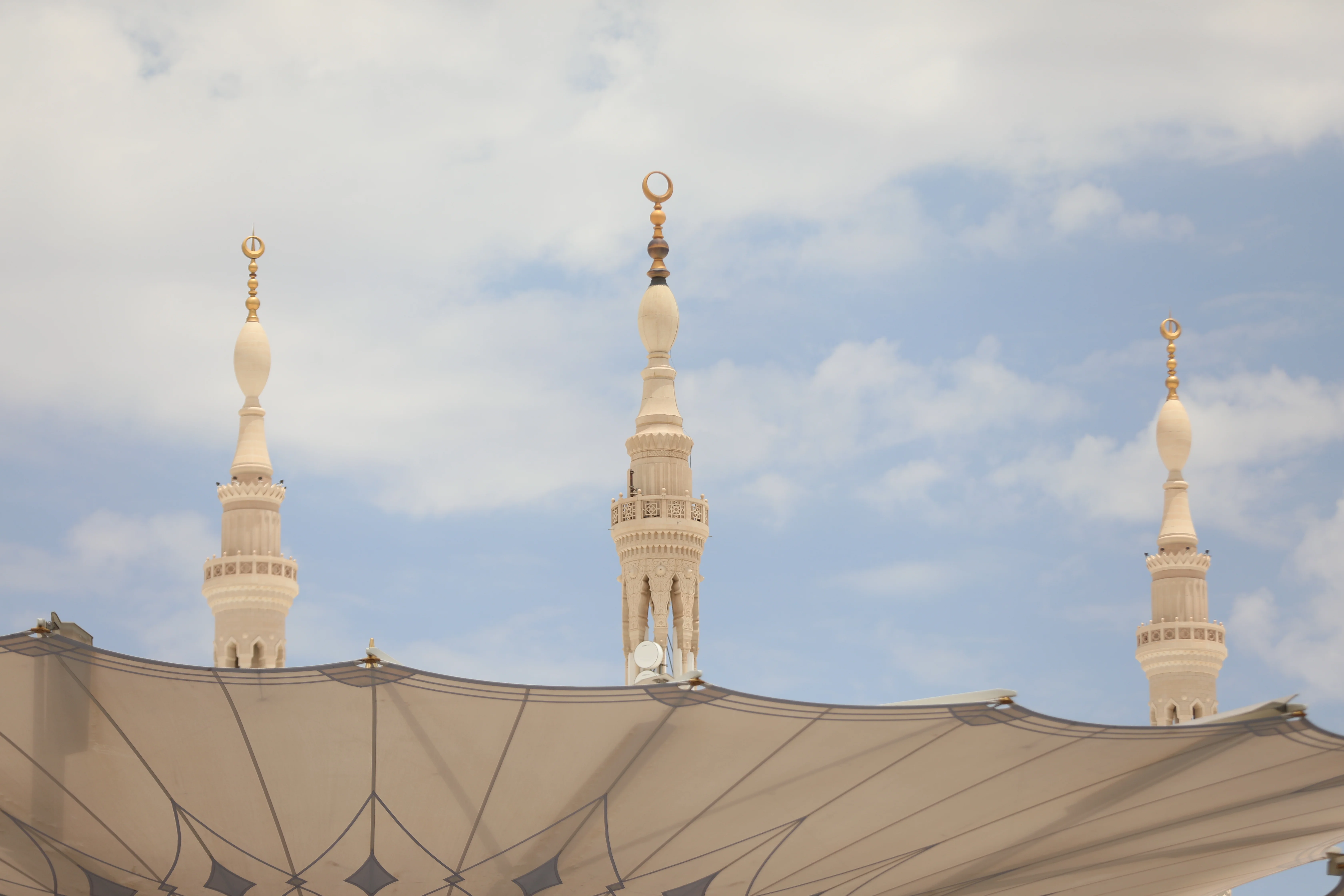 The Minarets of the Prophet's Mosque